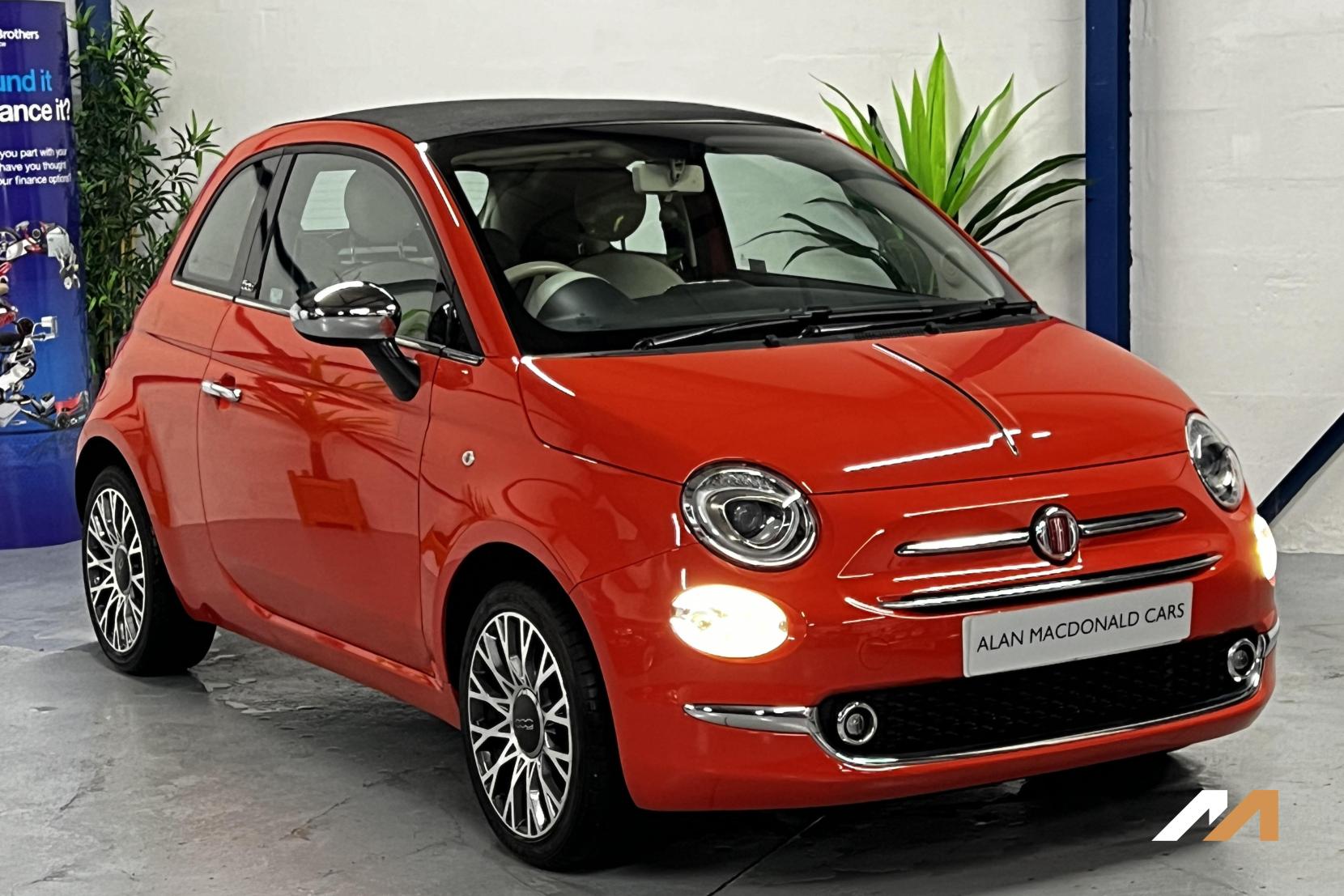 Fiat 500C 1.2 Anniversario Convertible 2dr Petrol Manual Euro 6 (s/s) (69 bhp)