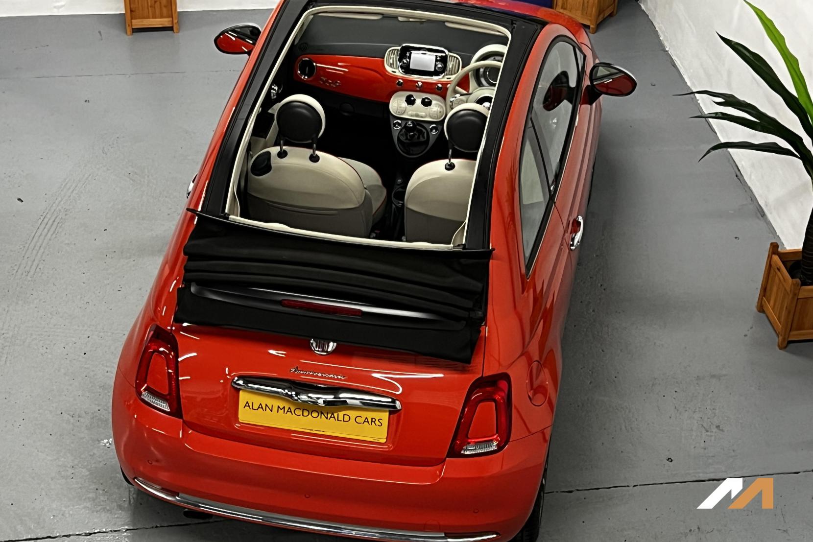 Fiat 500C 1.2 Anniversario Convertible 2dr Petrol Manual Euro 6 (s/s) (69 bhp)