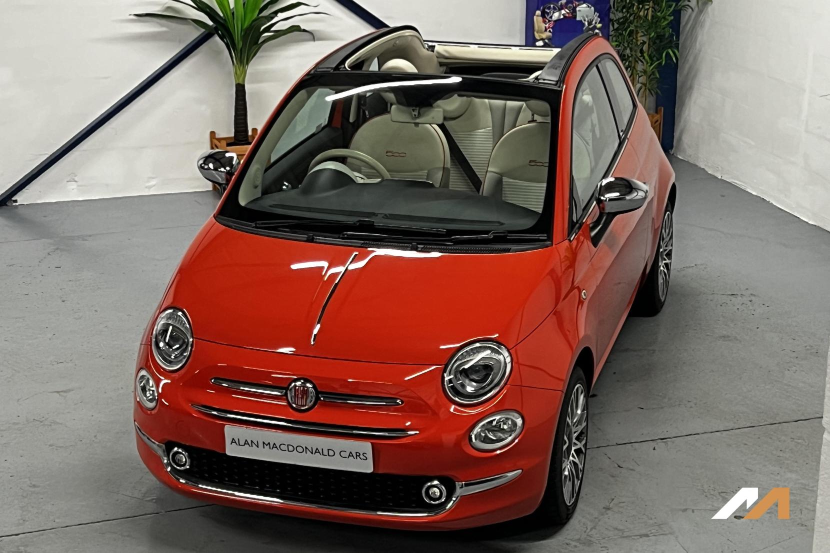 Fiat 500C 1.2 Anniversario Convertible 2dr Petrol Manual Euro 6 (s/s) (69 bhp)