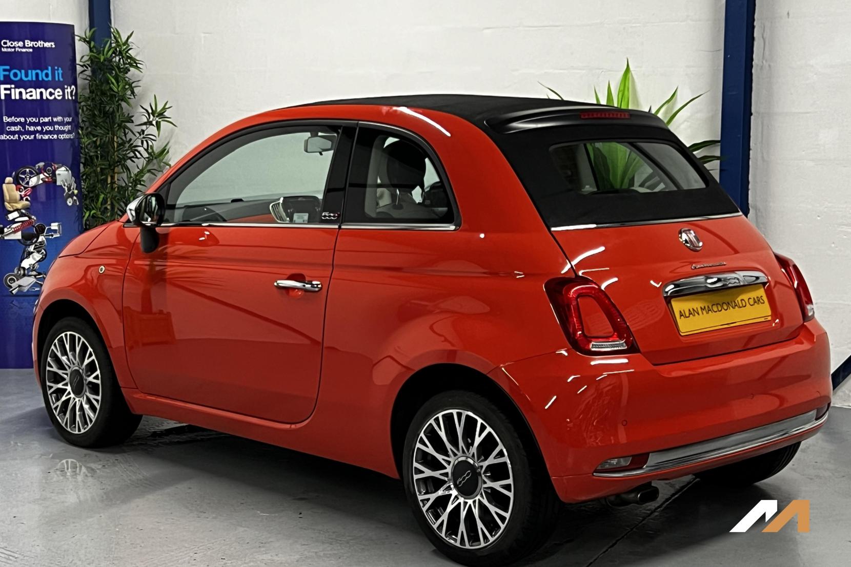 Fiat 500C 1.2 Anniversario Convertible 2dr Petrol Manual Euro 6 (s/s) (69 bhp)