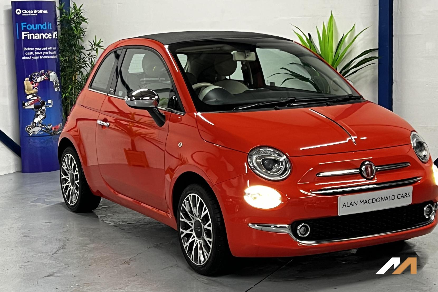 Fiat 500C 1.2 Anniversario Convertible 2dr Petrol Manual Euro 6 (s/s) (69 bhp)