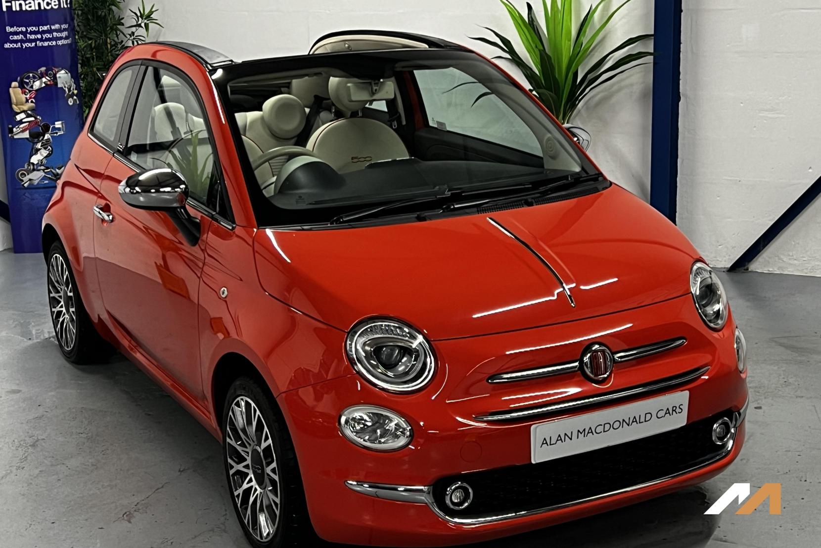 Fiat 500C 1.2 Anniversario Convertible 2dr Petrol Manual Euro 6 (s/s) (69 bhp)