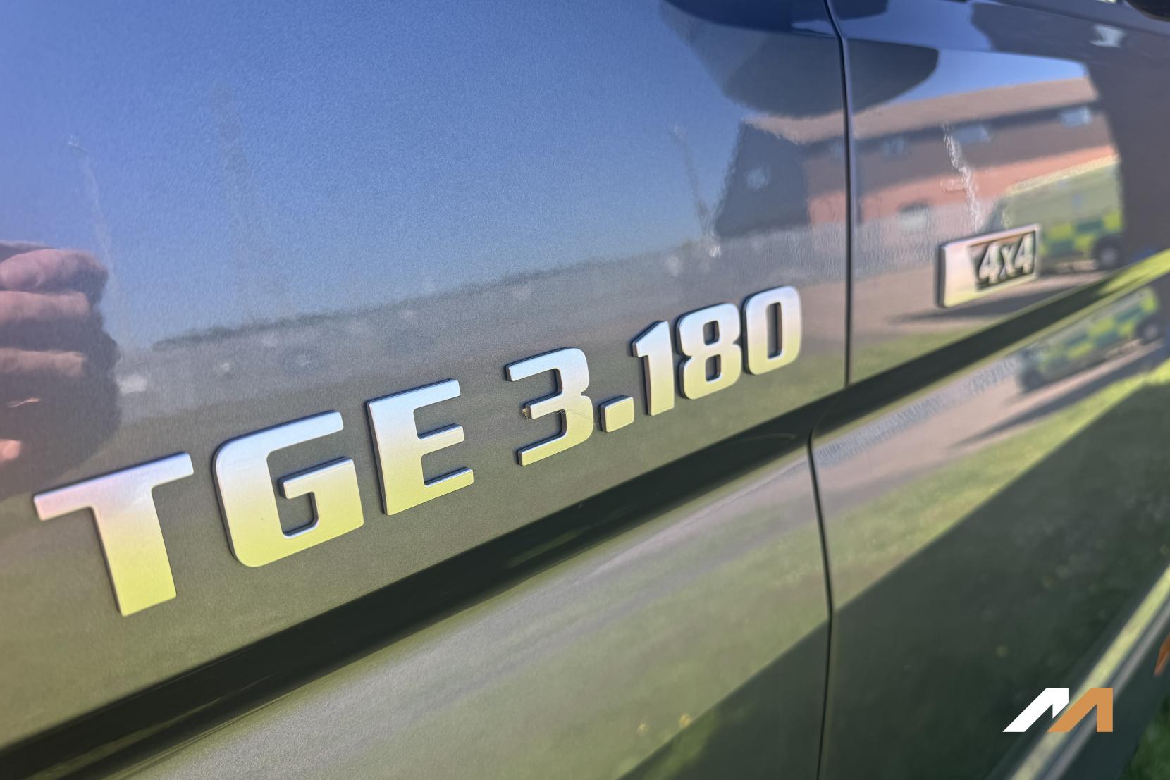 MAN TGE 2.0 BiTurbo 3180d Panel Van 5dr Diesel Manual 4WD Standard Medium Roof Euro 6 (s/s) (177 ps)