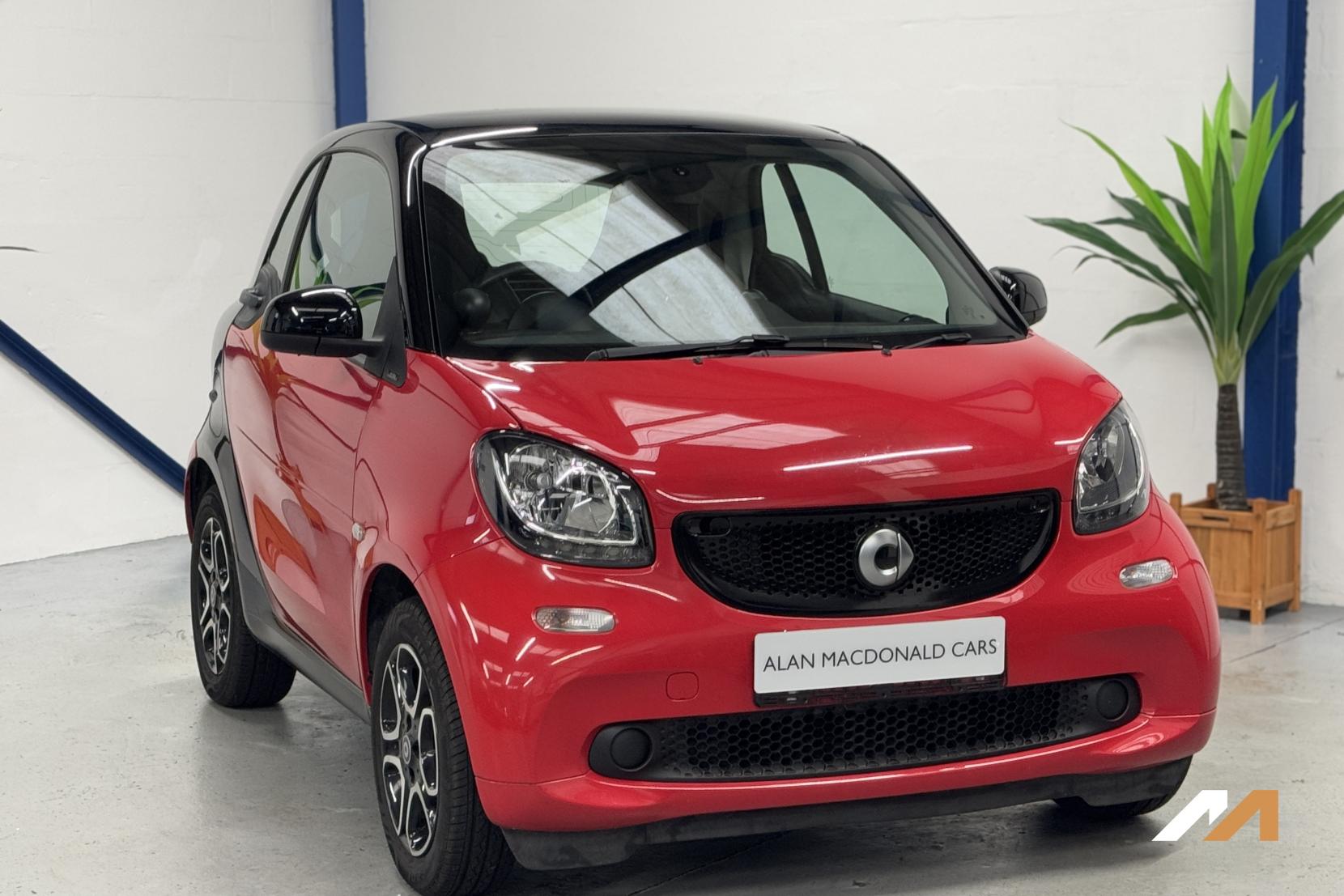 Smart fortwo 1.0 Prime (Premium) Coupe 2dr Petrol Twinamic Euro 6 (s/s) (71 ps)