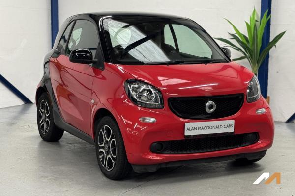 Smart fortwo 1.0 Prime (Premium) Coupe 2dr Petrol Twinamic Euro 6 (s/s) (71 ps)