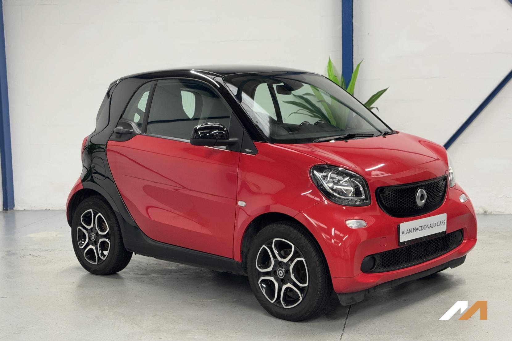 Smart fortwo 1.0 Prime (Premium) Coupe 2dr Petrol Twinamic Euro 6 (s/s) (71 ps)