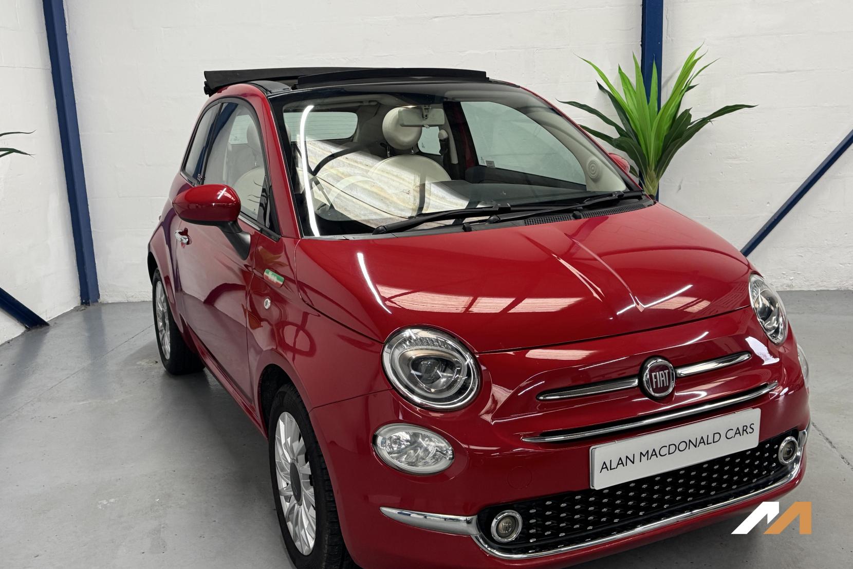 Fiat 500C 1.2 ECO Lounge Convertible 2dr Petrol Manual Euro 6 (s/s) (69 bhp)